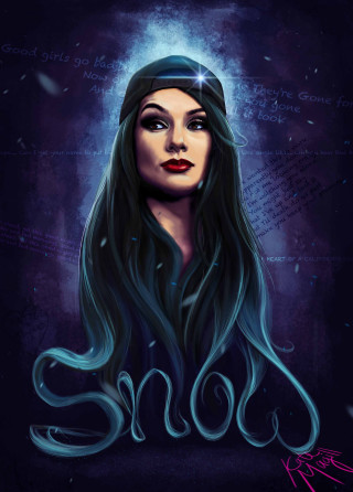 Woman long hair hat head 2 - charlie bowater free wallpaper for mobile