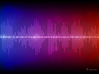 Soundwave redblue black redblue bluepurple - a red line free wallpaper