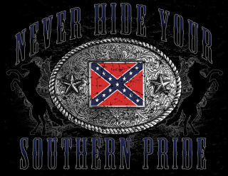Black shirt southern pride flag - flag free wallpaper
