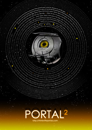 Space station yellow circle portal - free sci-fi wallpaper for mobile