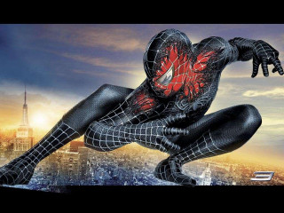 Spider man jumping arms outstretched - insane detail free wallpaper