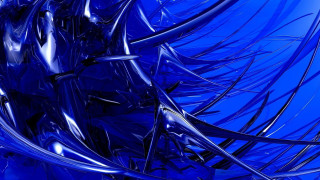 Blue abstract lines curves armor - claire falkenstein free wallpaper