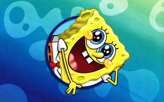 Spongebob cartoon big smile happy - corneille free wallpaper