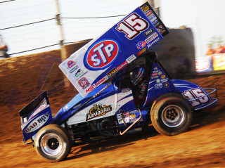 Dirt racer car corner dirt - a dirt track free wallpaper