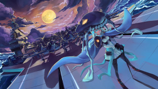 Woman costume ship deck full - a woman in a costume free wallpaper