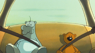 Cartoon bear car seat stuffed - a cartoon bear free wallpaper
