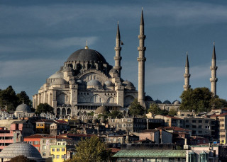 Large building tall tower city 2 - tall tower free wallpaper