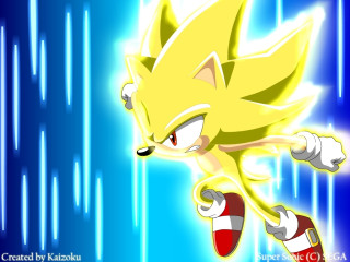 Sonic cartoon running air foot - his foot free wallpaper