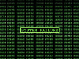 Green sign system failure black - technology free wallpaper