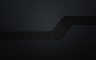Black background curved design white - the right side free wallpaper