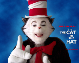 Cat in the hat thumbs - a thumb free wallpaper
