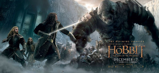 Hobbit movie poster group people - weta digital free wallpaper