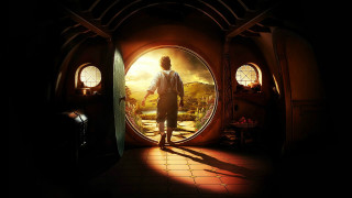 Man doorway hobbit house looking - the doorway free wallpaper for desktop