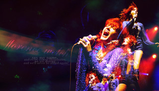 Women singing stage microphone group - stage free wallpaper