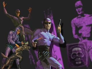 Animated characters dog cellphone skull - benjamin marra free wallpaper