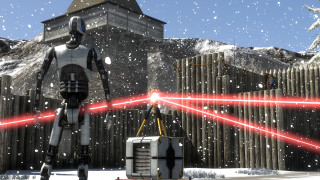 Star wars robot laser gun - scene free wallpaper
