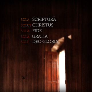 Door caption sola scriptura solus - screenshot free wallpaper for tablet