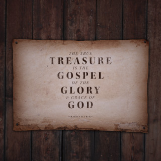 Wooden wall sign treasure gospel - new objectivity free wallpaper for tablet