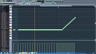 Sound board green arrow sound - the side of the screen free wallpaper