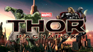 Thor ragnarok hulk cityscape poster - marvel comic free wallpaper