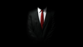 Man suit tie dark hands 5 - his chest free wallpaper