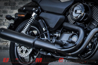 Black motorcycle brick wall exhaust - an ultrafine free wallpaper
