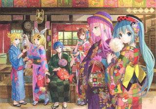 Women group clock tower standing - a clock tower free wallpaper for desktop