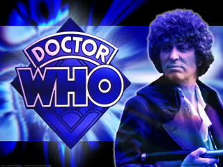 Doctor logo man gun blue - david brewster free wallpaper