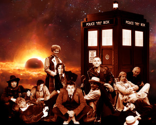 People sitting tardish sky stars - dr. atl free wallpaper