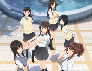 Girls school uniforms room tiled - school uniform free wallpaper