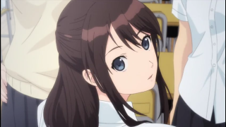 Girl long hair blue eyes 17 - a smile free wallpaper for desktop