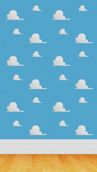 Sky wall room clouds background - a room free wallpaper for mobile