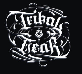 Black white logo words image - typographic free wallpaper for tablet