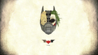 Batman mask green hair red - a batman mask free wallpaper