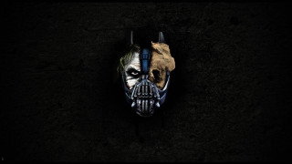 Masked person hand mask side - epic composition free wallpaper for desktop