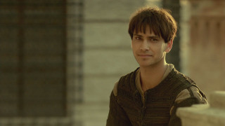 Man brown shirt white background - fathi hassan free wallpaper