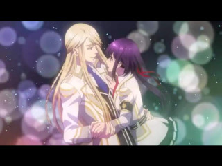 Anime couple characters blurry background 2 - a blurry background free wallpaper for desktop