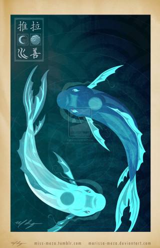 Fish pond painting chinese characters - a pond free wallpaper for mobile