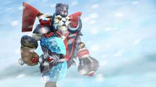 Cartoon character holding large object 6 - a large object free wallpaper for desktop