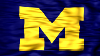 Blue yellow flag letter m - flag free wallpaper
