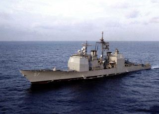 Large gray ship ocean background - 1 9 7 0 s free wallpaper