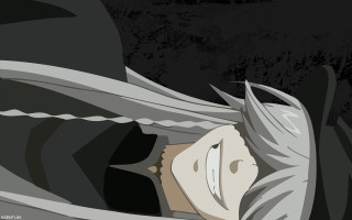 Longhair blackhat blackbackground aliceprin yandere - a black hat free wallpaper