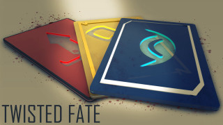 Colored folders twisted fate logo - the gathering free wallpaper