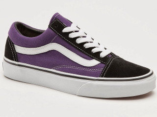 Black purple shoe white laces - shoe free wallpaper for desktop