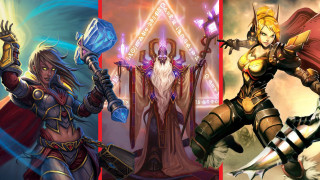 Women armors weapons series three - a series free wallpaper