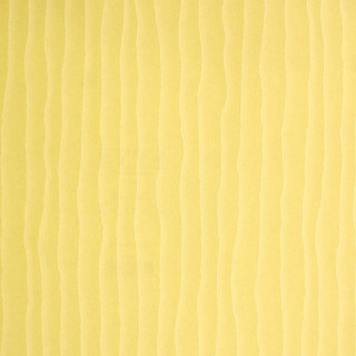 Yellow wall wavy lines white - op art free wallpaper