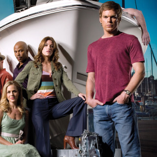 Group people boat posing picture - incoherent free wallpaper for tablet