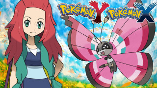 Girl red hair butterfly shoulder - butterfly free wallpaper