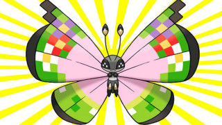 Colorful butterfly yellow sunburst pixel - a colorful butterfly free wallpaper
