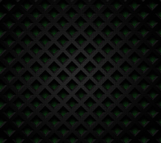 Black background green squares pattern - ambient free wallpaper for tablet